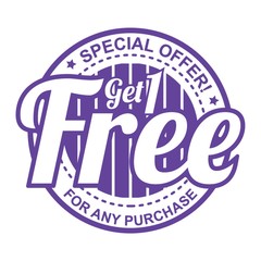 special offer label