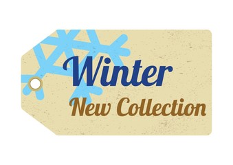 winter collection tag