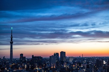 もうすぐ夜明けの東京