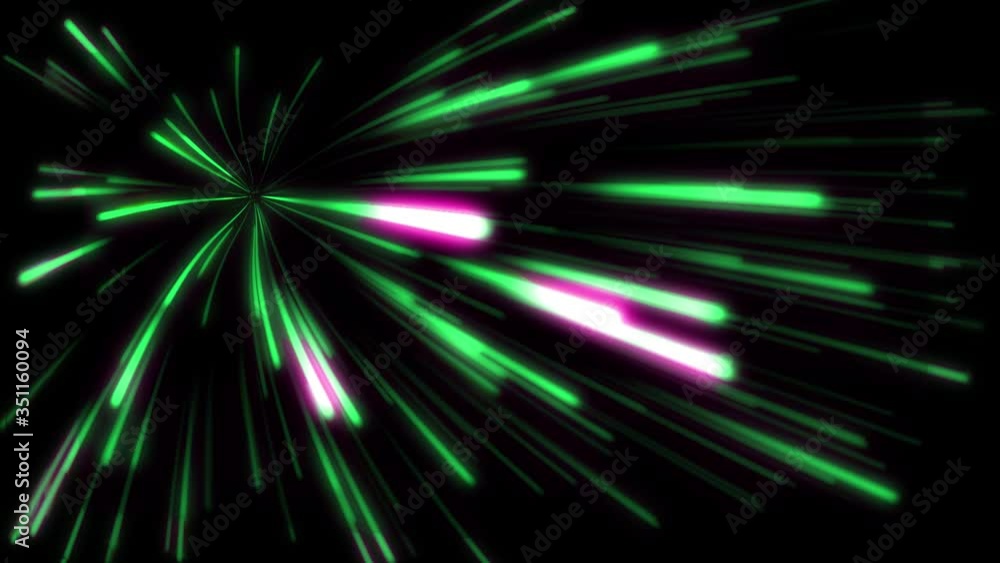 Aufkleber abstact futuristic stream. digital data flow. motion graphic seamless loop. futuristic technology ab