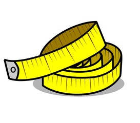 measuring tape hand drawn sketch clip art clip art 