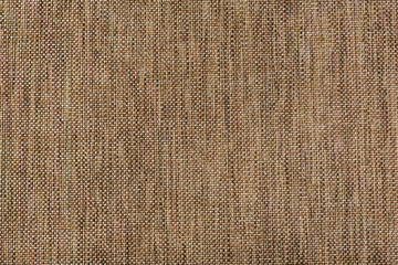 Close up beige table cloth fabric texture wallpaper background