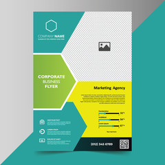 Business Corporative Modern Flyer Template Design