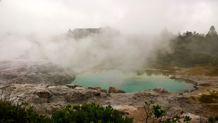 Rotorua, Volcanic and Boiling land