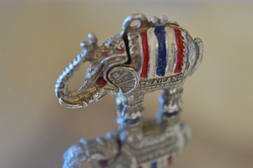 Thailand Elephant Key Chain