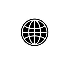World globe icon vector design template