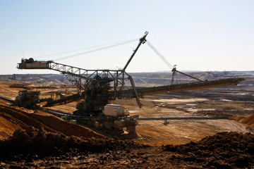 Mining of lignite to generate electricity in Germany