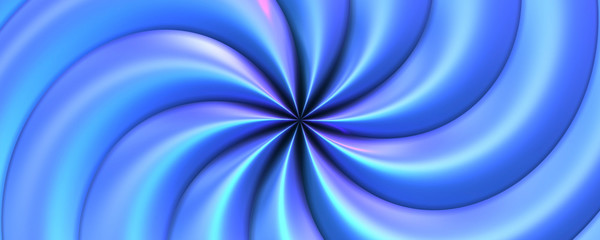 3d abstract blue background with swirls