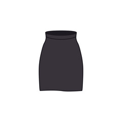 Long skirt slip icon. Skirt symbol modern, simple, vector, icon for website design, mobile app, ui. Vector Illustration