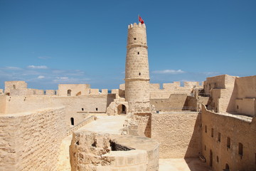 Fototapeta premium The Ribat of Monastir is a ribat, an Islamic defensive structure, located in Monastir, Tunisia.