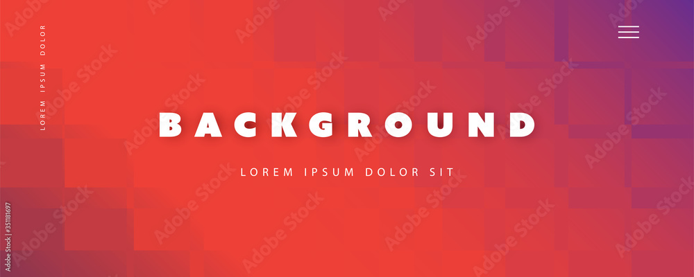 Poster abstract colorful minimal geometric pattern background, multi purpose template, mosaic gradient shap