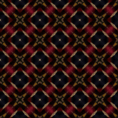 seamless pattern with colorful flowers