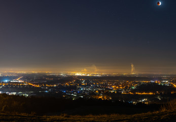 Ruhrpott Panorama Blutmond
