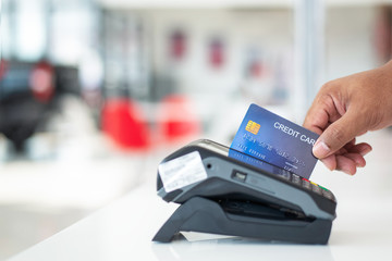 Credit card payment, buy and sell products & service, Shopping of new cars by credit card,