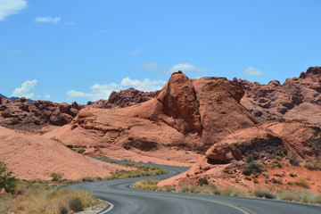 Wüstenstraße - Roadtrip - Valley of Fire - USA