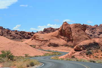 Wüstenstraße - Roadtrip - Valley of Fire - USA