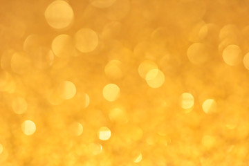 abstract gold colour bokeh texture background 