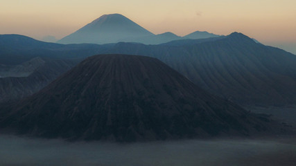 Volcanoes of Bromo National Park, Java, Indonesia