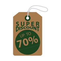 super discount tag