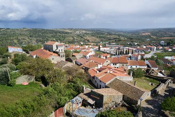 Fototapeta na wymiar Pinhel castle view in Portugal