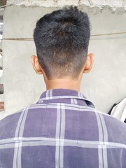 Hairstyles For Mens And Boys. Black Hairs. Brown boy Backside. Slob Style. Latest Design