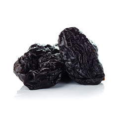 prune isolated on a white background