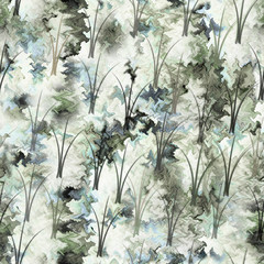 flowers in the wind