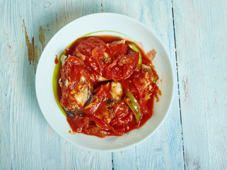 Trinidadian fish stew