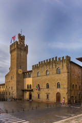 Obraz premium Arezzo, Rathaus