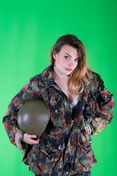 military girl