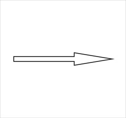 arrow icon. illustration for web and mobile design.