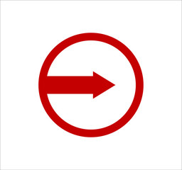 arrow icon. illustration for web and mobile design.