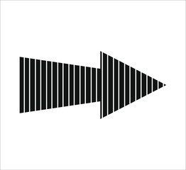 arrow icon. illustration for web and mobile design.