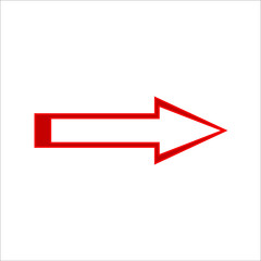 arrow icon. illustration for web and mobile design.
