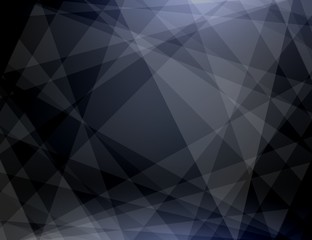 Black diamond abstract texture. Dark crystal background.
