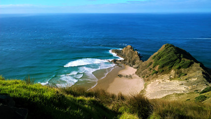 Fototapeta na wymiar The Beach in New Zealand