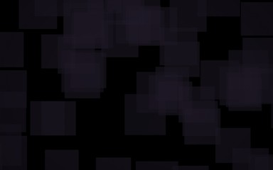 Black abstract background. Backdrop with grey squares. 3D illustration