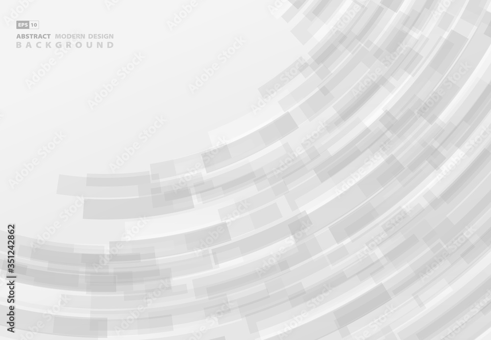 Aufkleber abstract technology of square pattern design artwork background. illustration vector eps10