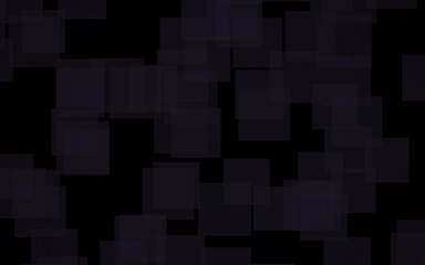 Black abstract background. Backdrop with grey squares. 3D illustration
