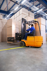 Production of cigarettes in a tobacco factory
