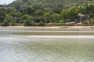 Low tide on the Andaman sea coast