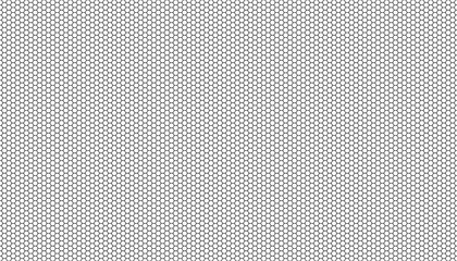 Black honeycomb on a white background. Seamless texture. Isometric geometry. 3D illustration