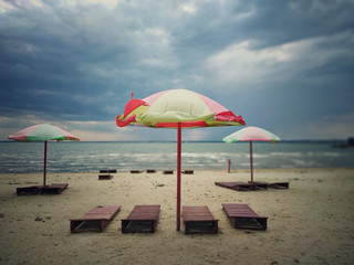 Empty beach