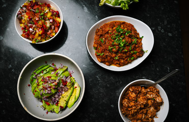 mexican vegan food meal 