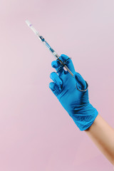 dental tools on a light background