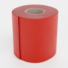 Realistic 3D Render of Toilet Paper