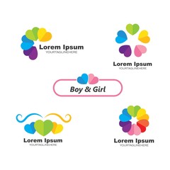 love heart  vector illustration design
