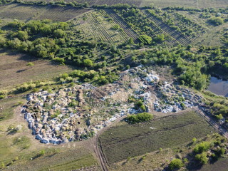 Unauthorized Garbage near the City