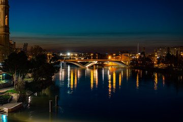 Basilica de Nuestra Se&ntilde;ora del Pilar Cathedral in Zaragoza, Spain.
