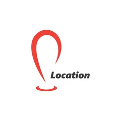 Location point Logo vector illustration